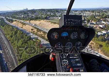 Helicopter In Flight Over Freeway View Large Photo Image Stock Image - Helicopter In Flight Over Freeway. Fotosearch