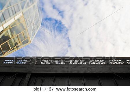 High Line and Glass Building View Large Photo Image Stock Photo - High Line and Glass Building. Fotosearch