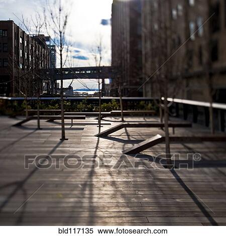 High Line Park View Large Photo Image Stock Photography - High Line Park. Fotosearch