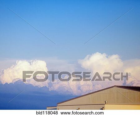 Stock Photo - Industrial Building Rooftop. Fotosearch