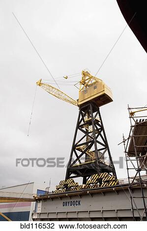 Stock Image - Industrial Crane. Fotosearch