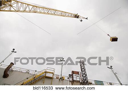 Stock Image - Industrial Crane. Fotosearch