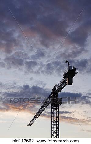 Industrial Crane View Large Photo Image Stock Image - Industrial Crane. Fotosearch