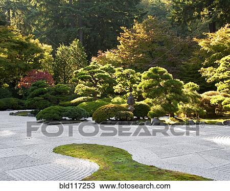 Stock Image - Japanese Garden. Fotosearch