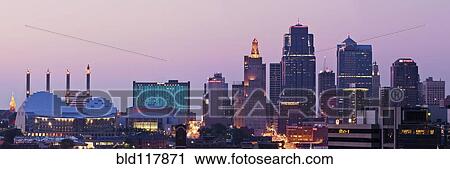 Stock Image - Kansas City Skyline. Fotosearch