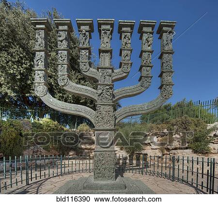 Knesset Menorah View Large Photo Image Stock Image - Knesset Menorah. Fotosearch