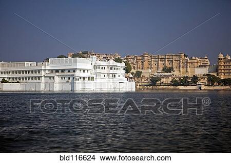 Lake Palace on Lake Pichola View Large Photo Image Picture - Lake Palace on Lake Pichola. Fotosearch