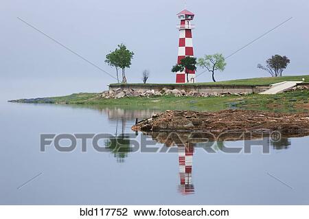Lighthouse on a Beach View Large Photo Image Stock Image - Lighthouse on a Beach. Fotosearch