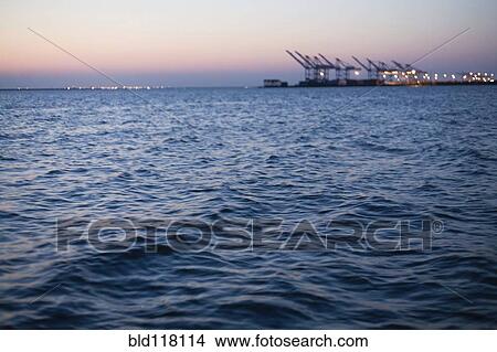 Picture - Loading Cranes. Fotosearch