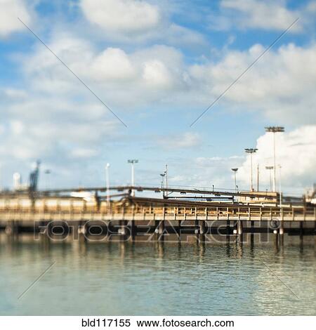 Loading Dock at a Seaport View Large Photo Image Stock Photography - Loading Dock at a Seaport. Fotosearch