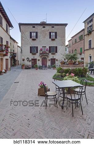 Medieval Square in Italy View Large Photo Image Picture - Medieval Square in Italy. Fotosearch