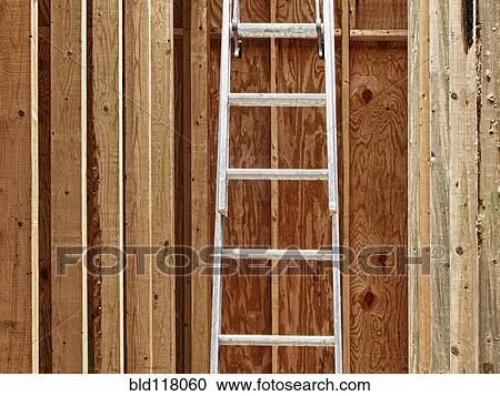 Metal Extension Ladder View Large Photo Image Stock Image - Metal Extension Ladder. Fotosearch
