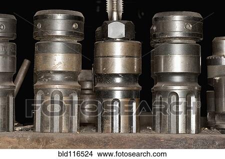 Picture - Metal Manufacturing Parts. Fotosearch