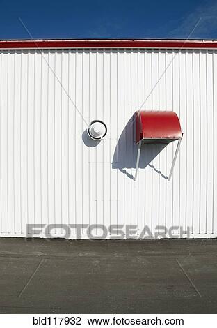 Metal Siding of a Building with Venting View Large Photo Image Stock Image - Metal Siding of a Building with Venting. Fotosearch