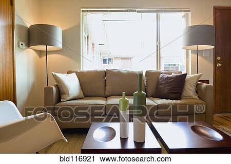 Modern Living Room View Large Photo Image Stock Image - Modern Living Room. Fotosearch
