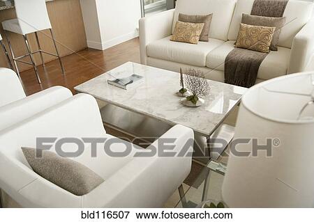 Modern Living Room View Large Photo Image Stock Photo - Modern Living Room. Fotosearch