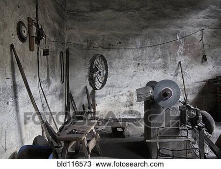 Old Machine Shop Interior View Large Photo Image Stock Image - Old Machine Shop Interior. Fotosearch