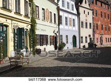 Stock Photo - Old World Street. Fotosearch