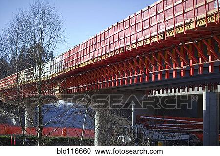 Stock Image - Overpass Construction Project. Fotosearch