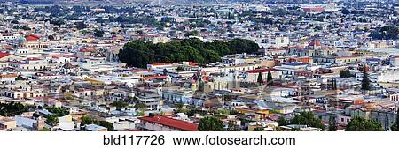 Stock Photograph - Panoramic Cityscape of Oaxaca. Fotosearch