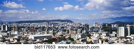 Panoramic Skyline of Quito View Large Photo Image Stock Image - Panoramic Skyline of Quito. Fotosearch