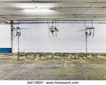 Parking Garage With Charging Stalls View Large Photo Image Stock Image - Parking Garage With Charging Stalls. Fotosearch