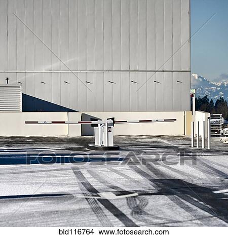 Parking Lot Barrier Arms View Large Photo Image Picture - Parking Lot Barrier Arms. Fotosearch