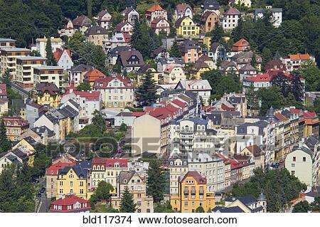 Picturesque Town View Large Photo Image Picture - Picturesque Town. Fotosearch
