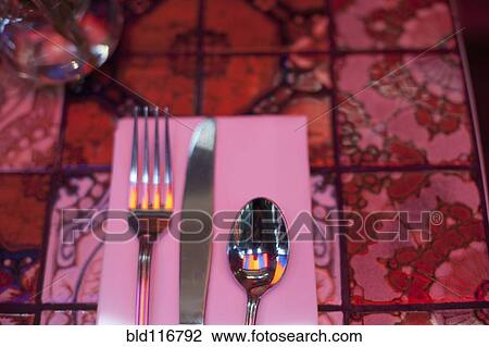Stock Image - Place Setting. Fotosearch