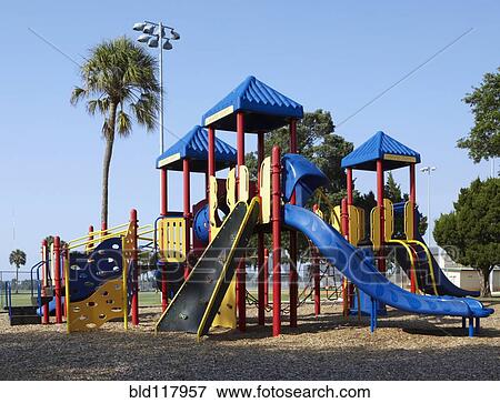 Stock Photo - Playground Equipment. Fotosearch