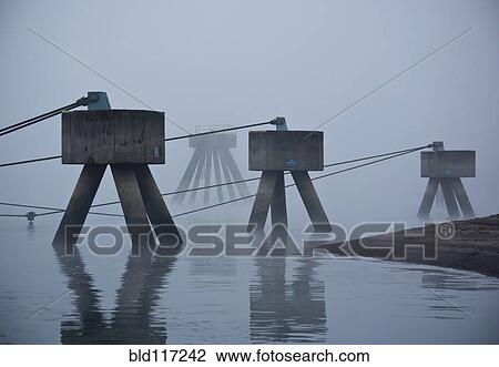 Stock Image - Port Structures. Fotosearch