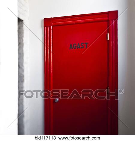 Red Door on a White Wall View Large Photo Image Stock Image - Red Door on a White Wall. Fotosearch
