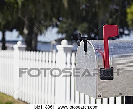 Stock Image - Residential Mailbox. Fotosearch