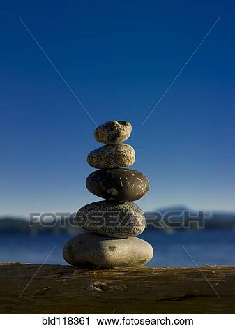 Rock Cairn View Large Photo Image Stock Image - Rock Cairn. Fotosearch
