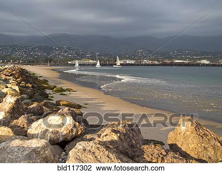 Rocky Beach and Boats on Water View Large Photo Image Stock Image - Rocky Beach and Boats on Water. Fotosearch