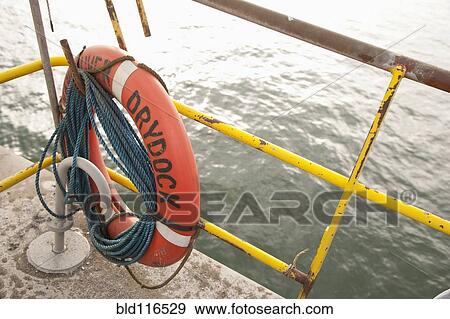 Safety Equipment on Dry dock View Large Photo Image Stock Photo - Safety Equipment on Dry dock. Fotosearch