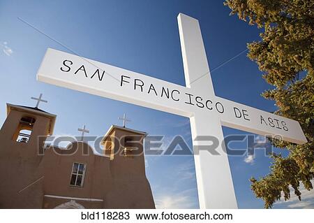 Stock Image - San Francisco de Asis Mission Church. Fotosearch
