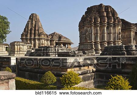 Stock Photography - Sas-Bahu Temple at Eklingji. Fotosearch