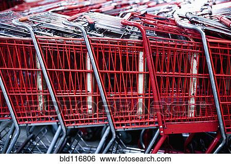 Stock Photograph - Shopping Carts. Fotosearch