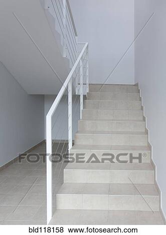Sparse Stairwell View Large Photo Image Stock Photo - Sparse Stairwell. Fotosearch