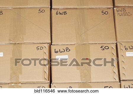 Stacks of Boxes View Large Photo Image Stock Photograph - Stacks of Boxes. Fotosearch