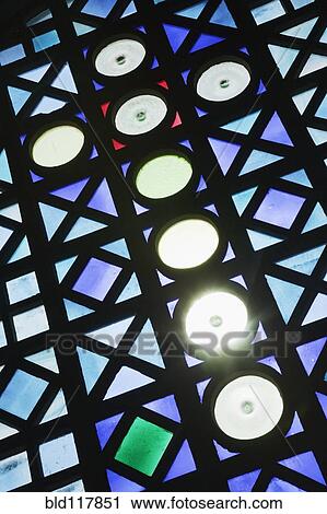 Stained Glass Cross View Large Photo Image Stock Image - Stained Glass Cross. Fotosearch