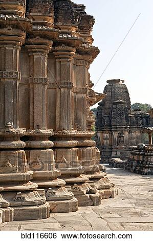 Stone Columns at Sas-Bahu Temple at Eklingji View Large Photo Image Stock Photograph - Stone Columns at Sas-Bahu Temple at Eklingji. Fotosearch