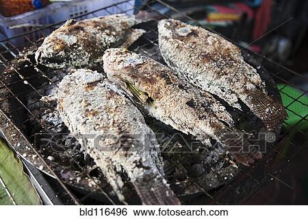 Stock Photograph - Street food in China town. Fotosearch