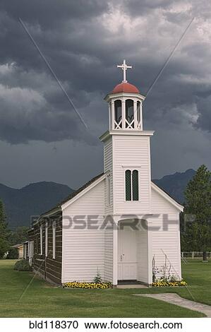 Summer thunder clouds over Saint Marys Mission in the Bitterroot Valley View Large Photo Image Stock Image - Summer thunder clouds over Saint Marys Mission in the Bitterroot Valley. Fotosearch