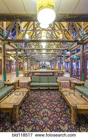 The lobby of the Paradise Inn in Mount Rainier national park View Large Photo Image Stock Photo - The lobby of the Paradise Inn in Mount Rainier national park. Fotosearch