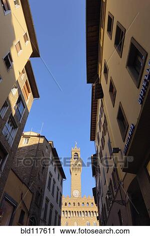 Tower of Palazzo Vecchio View Large Photo Image Stock Image - Tower of Palazzo Vecchio. Fotosearch