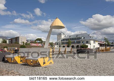 Town Square in Rakvere View Large Photo Image Stock Photography - Town Square in Rakvere. Fotosearch