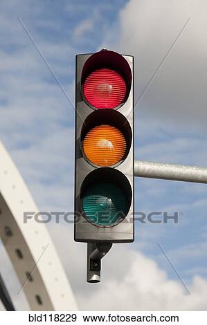 Traffic Light View Large Photo Image Stock Photo - Traffic Light. Fotosearch