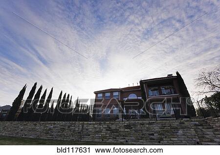 Stock Image - Two Story House. Fotosearch